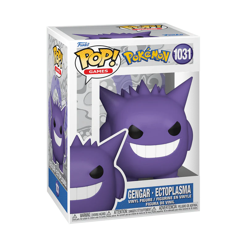 Funko Pop! Games: Pokemon - Gengar Ectoplasma #1031 - Image 2