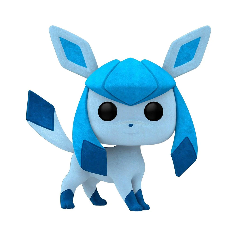 Funko Pop! Games: Pokemon - Glaceon Flocked #921 Hot Topic Exclusive - Image 1