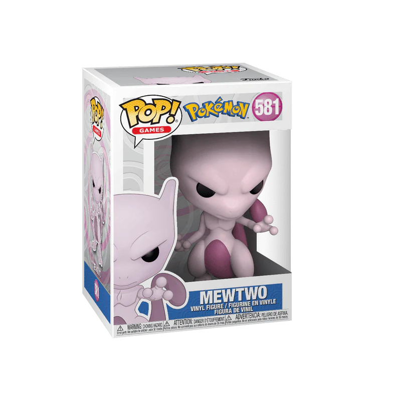 Funko Pop! Games: Pokemon - Mewtwo #581 - Image 2