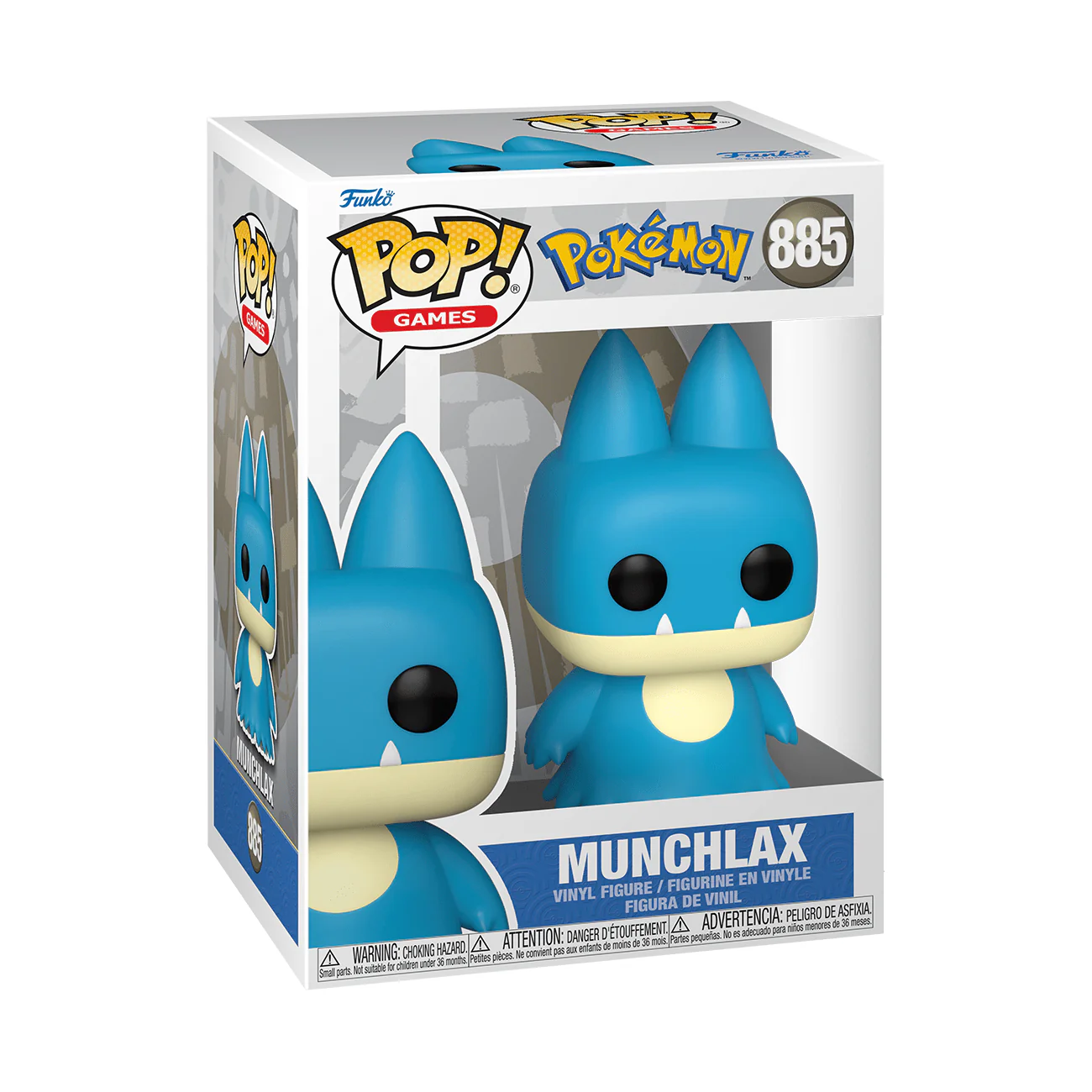 Funko Pop! Games: Pokemon - Munchlax #885 - Image 2