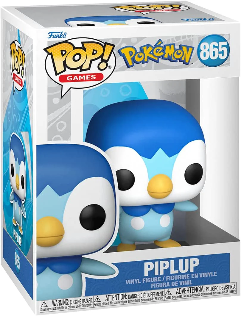 Funko Pop! Games: Pokemon - Piplup - Image 2