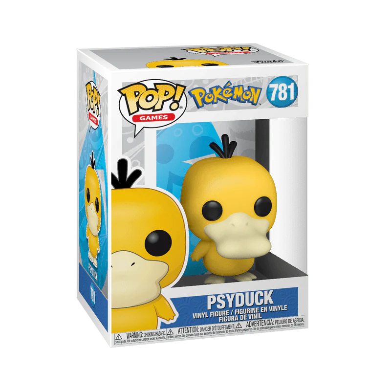Funko Pop! Games Pokemon Psyduck Vinyl Figure - Image 2