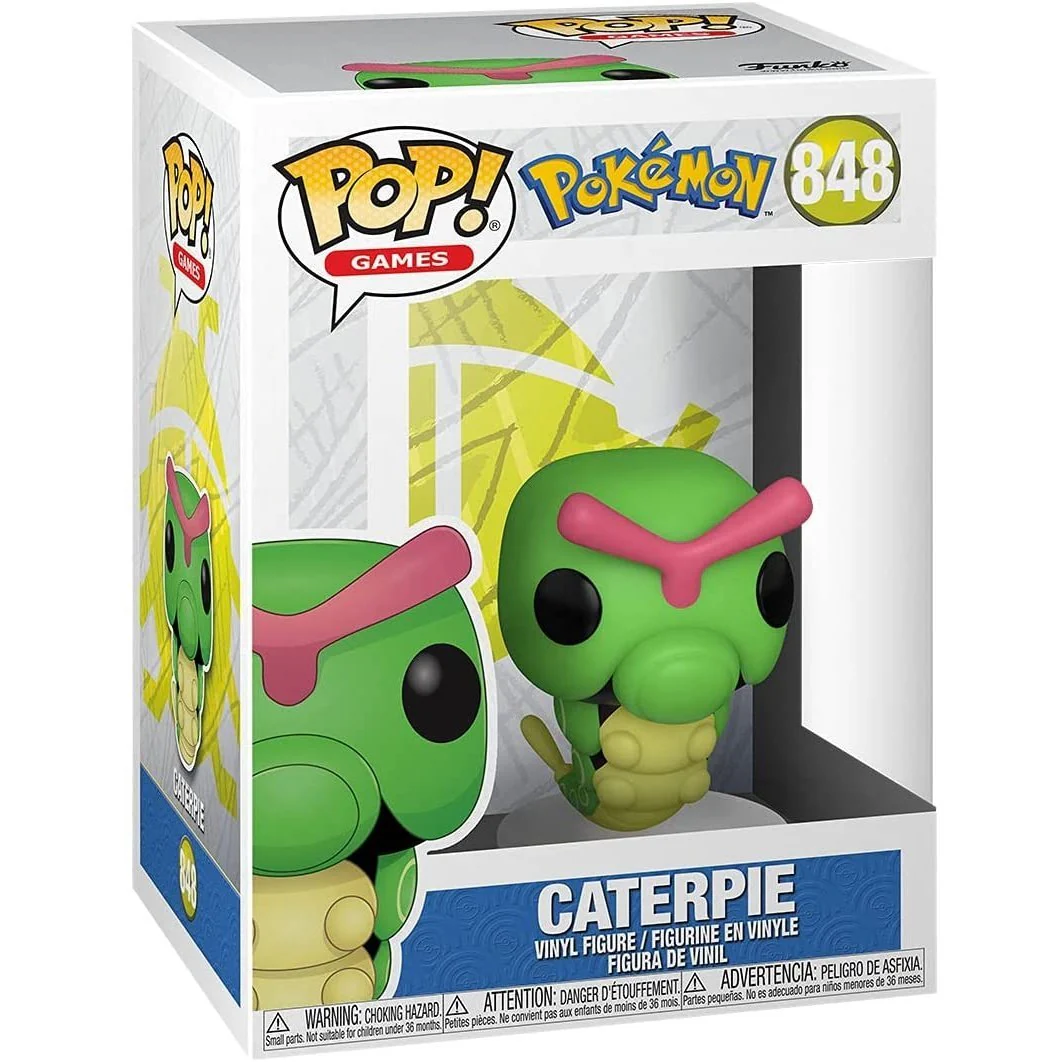 Funko Pop! Games: Pokemon - Caterpie #848 - Image 1