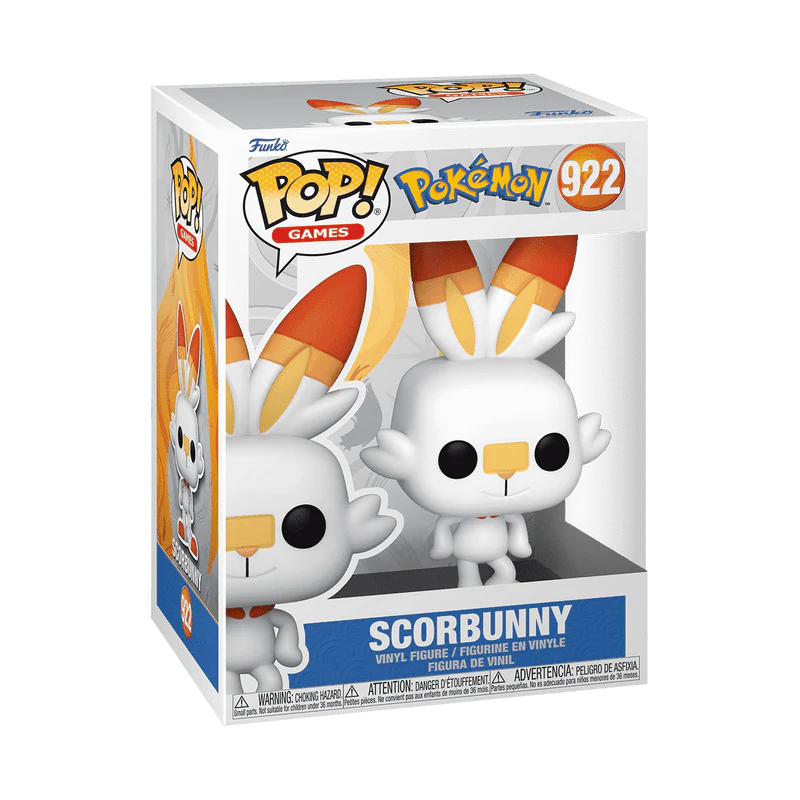 Funko Pop! Games: Pokemon - Scorbunny #922 - Image 2