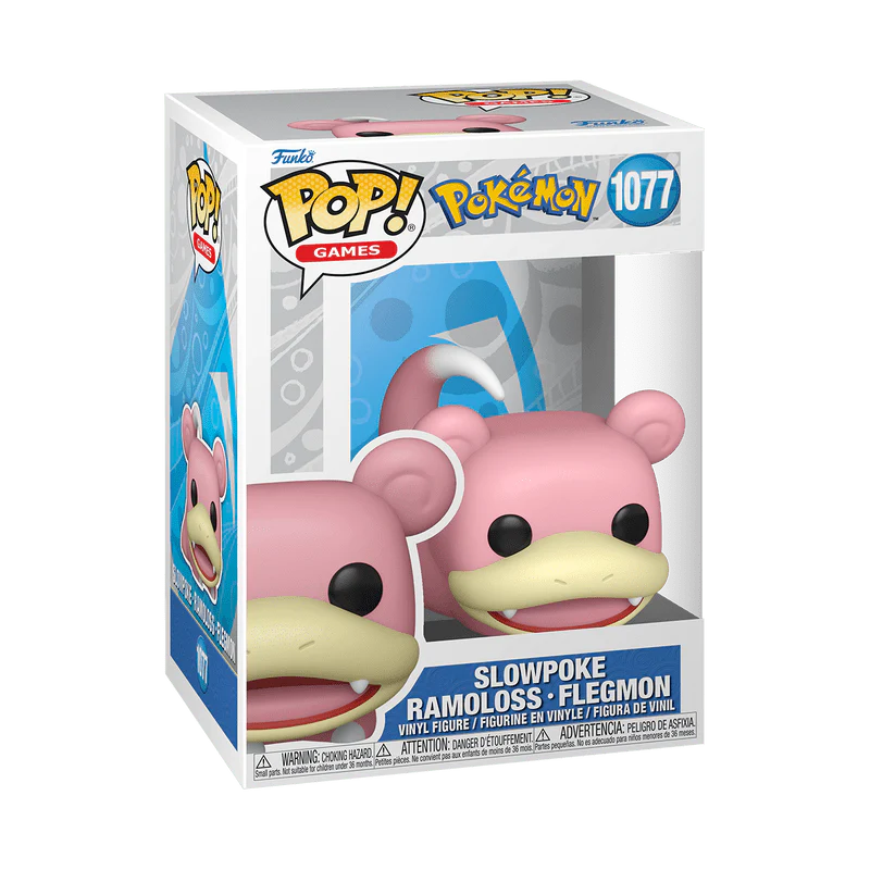 Funko Pop! Games: Pokemon - Slowpoke #1077 - Image 2