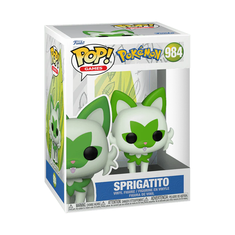 Funko Pop! Games: Pokemon - Sprigatito #984 - Image 2