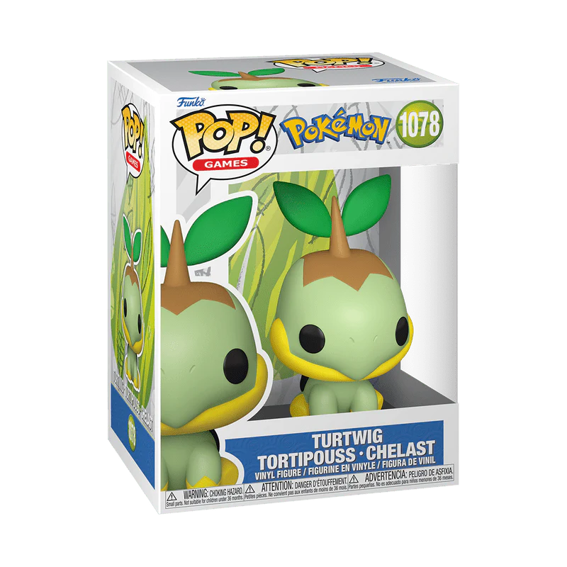Funko Pop! Games: Pokemon - Turtwig #1078 - Image 2