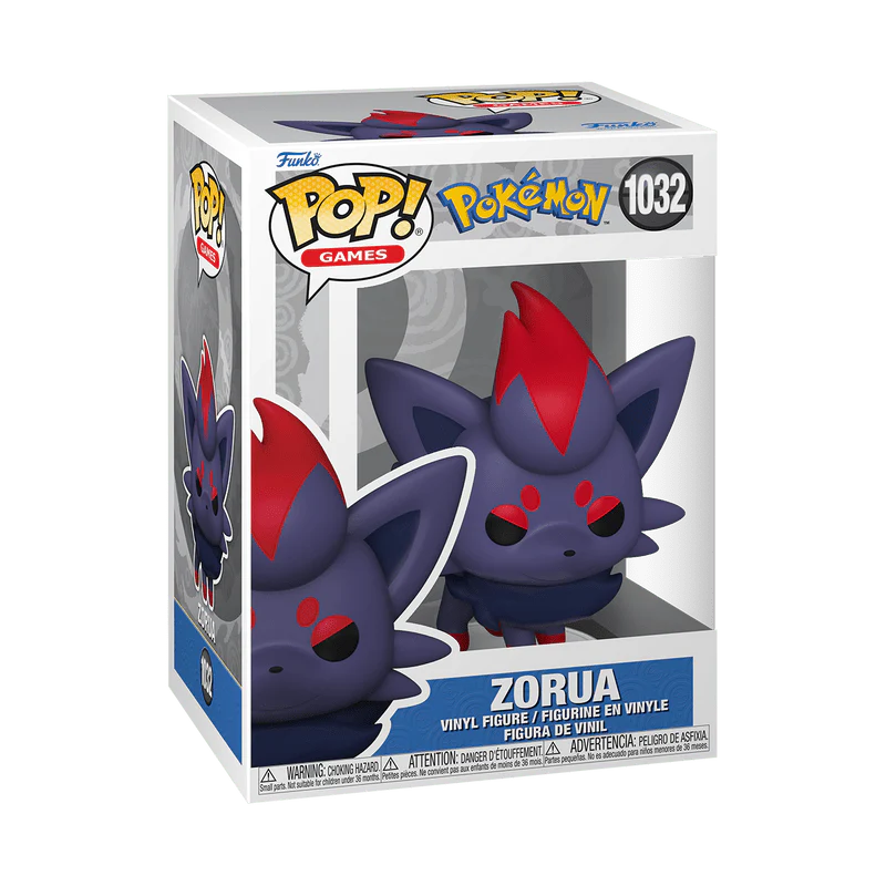 Funko Pop! Games: Pokemon - Zorua #1032 - Image 2