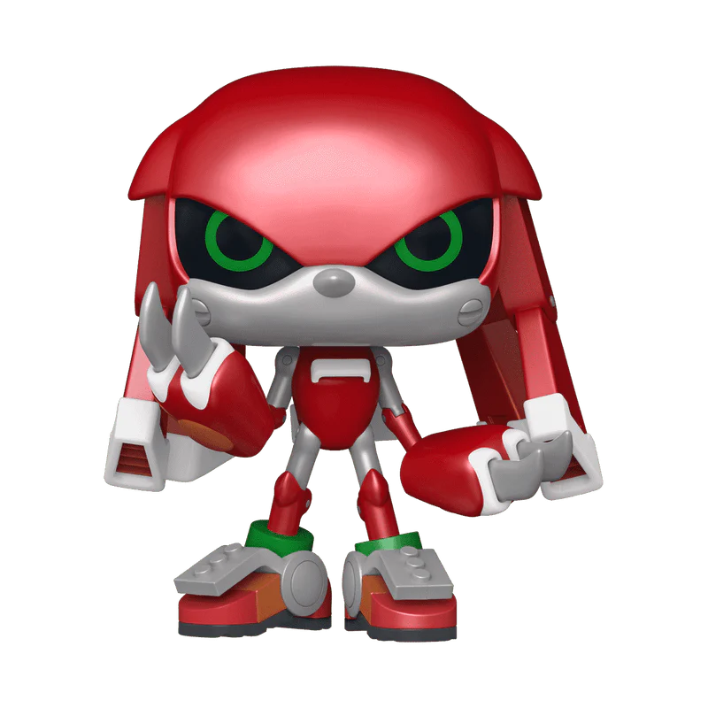Funko Pop! Games: Sonic the Hedgehog - Metal Knuckles #1015 2024 NYCC Toy Tokyo Limited Edition Exclusive - Image 1