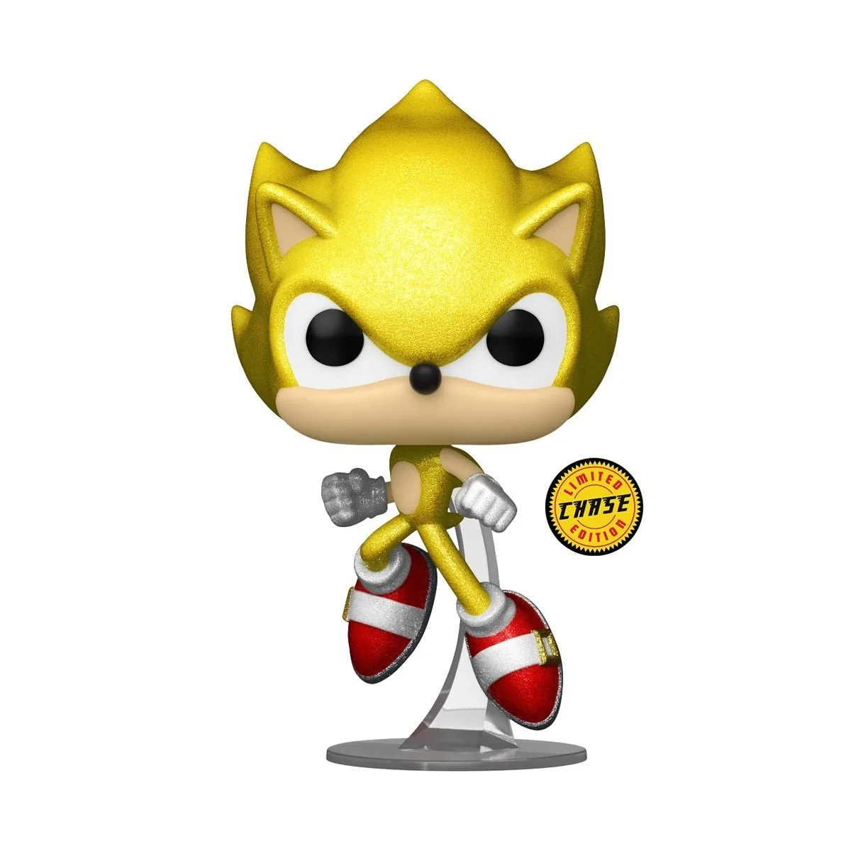 Funko Pop! Games: Sonic the Hedgehog - Super Sonic #923 Chase AAA Anime Exclusive - Image 1