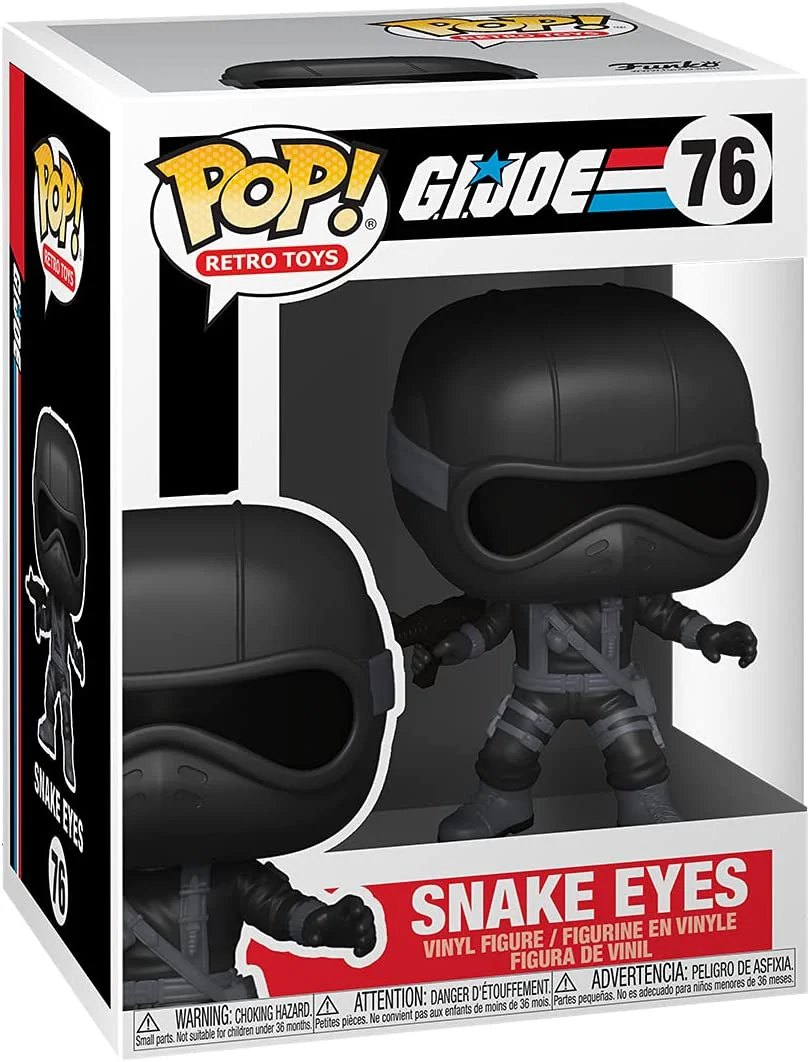 Funko Pop! G.I. Joe - Snake Eyes Vinyl Figure - Image 2
