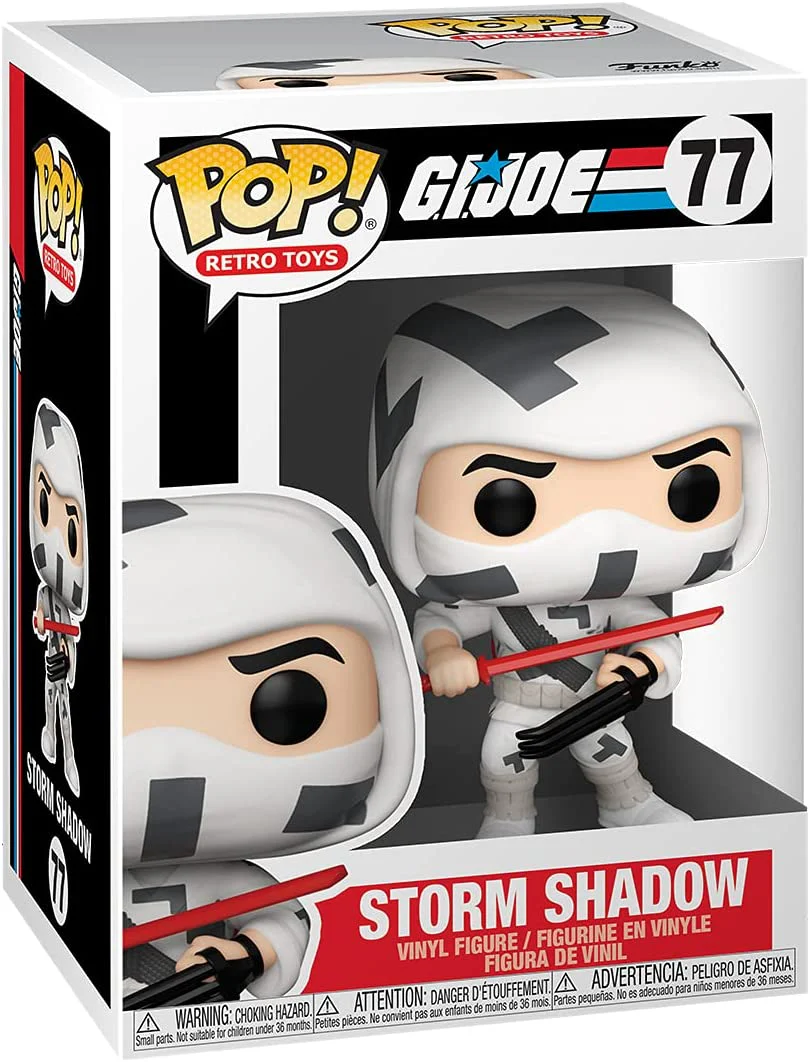 Funko Pop! Retro Toys: G.I. Joe - Storm Shadow #77 - Image 1