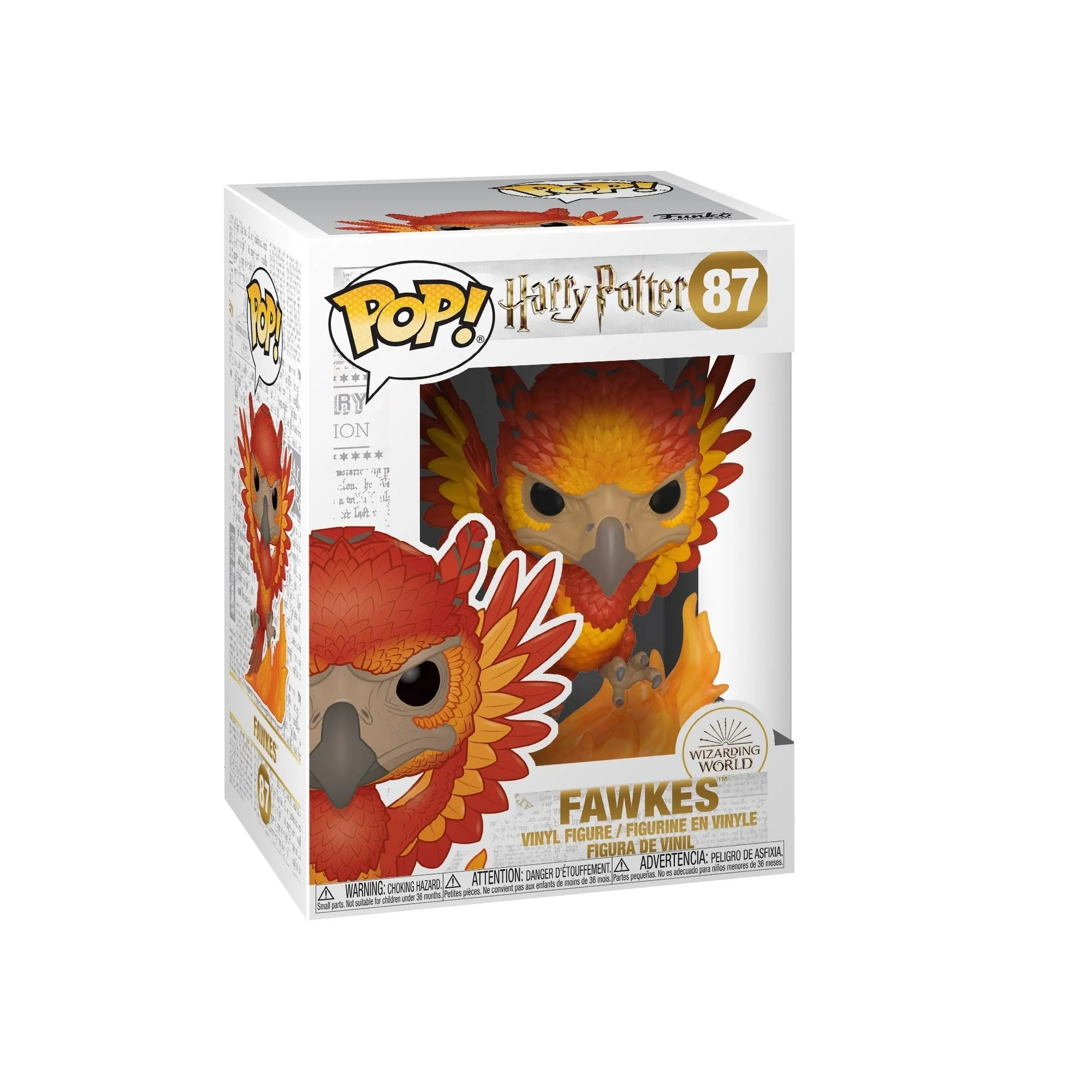 Funko Pop! Movies: Harry Potter - Fawkes #87 - Image 2