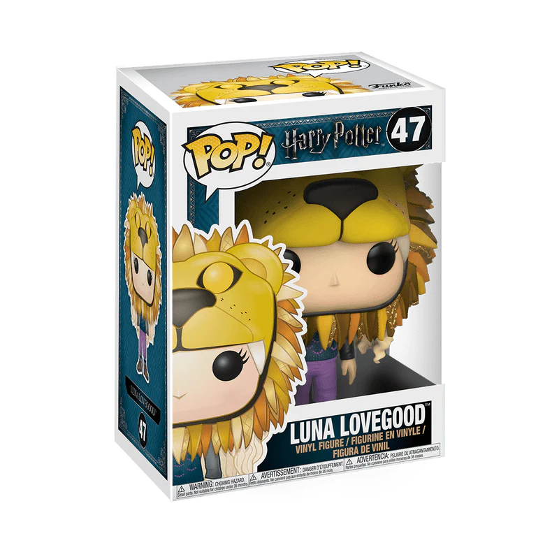 Funko Pop! Movies: Harry Potter - Luna Lovegood with Lion Head #47 - Image 2