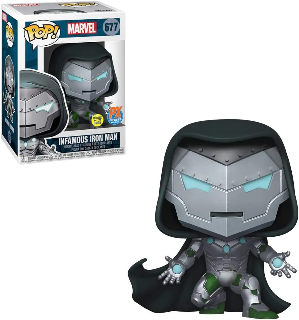Funko POP HCF 2020 Pop Infamous Iron Man PX Exclusive Vinyl Figure