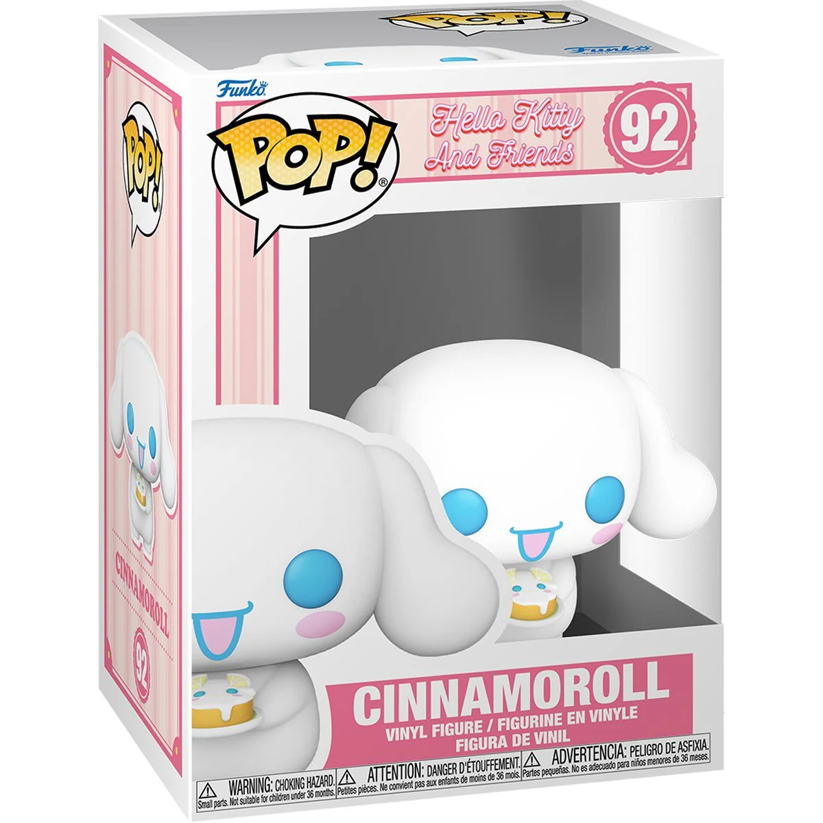 Funko Pop! Sanrio: Hello Kitty and Friends - Cinnamoroll with Dessert #92 - Image 2