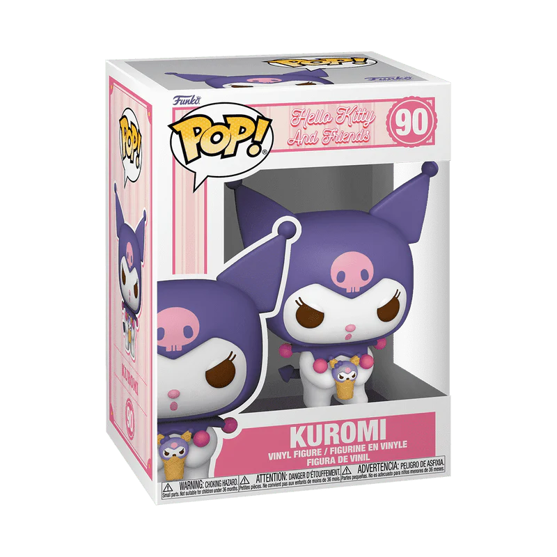 Funko Pop! Sanrio: Hello Kitty and Friends - Kuromi with Ice Cream #90 - Image 2