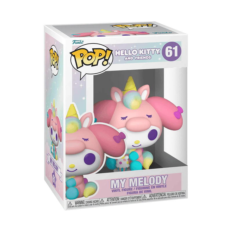 Funko Pop! Sanrio: Hello Kitty and Friends - My Melody Unicorn Party #61 - Image 2