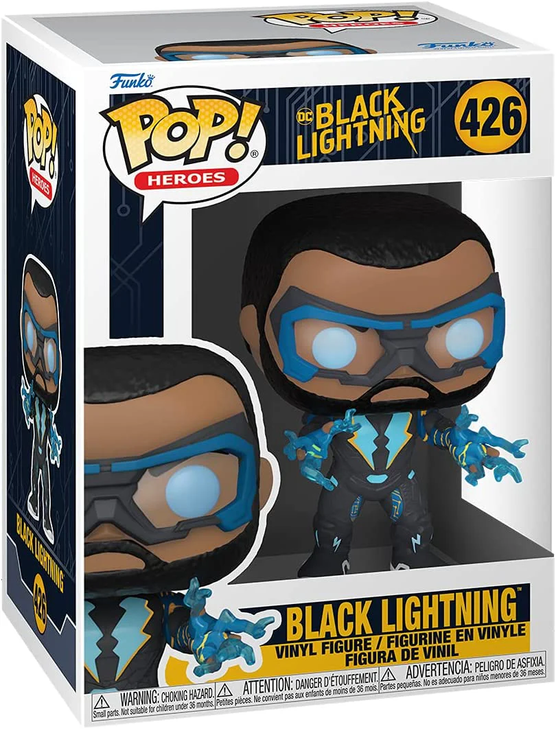 Funko Pop! Heroes: Black Lightning - Black Lightning #426 - Image 2