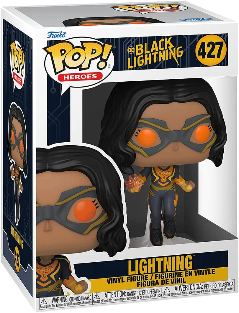 Funko Pop! Heroes: Black Lightning - Lightning #427 - Image 2