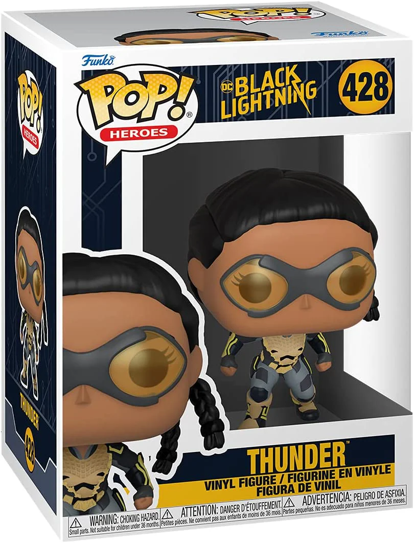 Funko Pop! Heroes: Black Lightning - Thunder #428 - Image 2