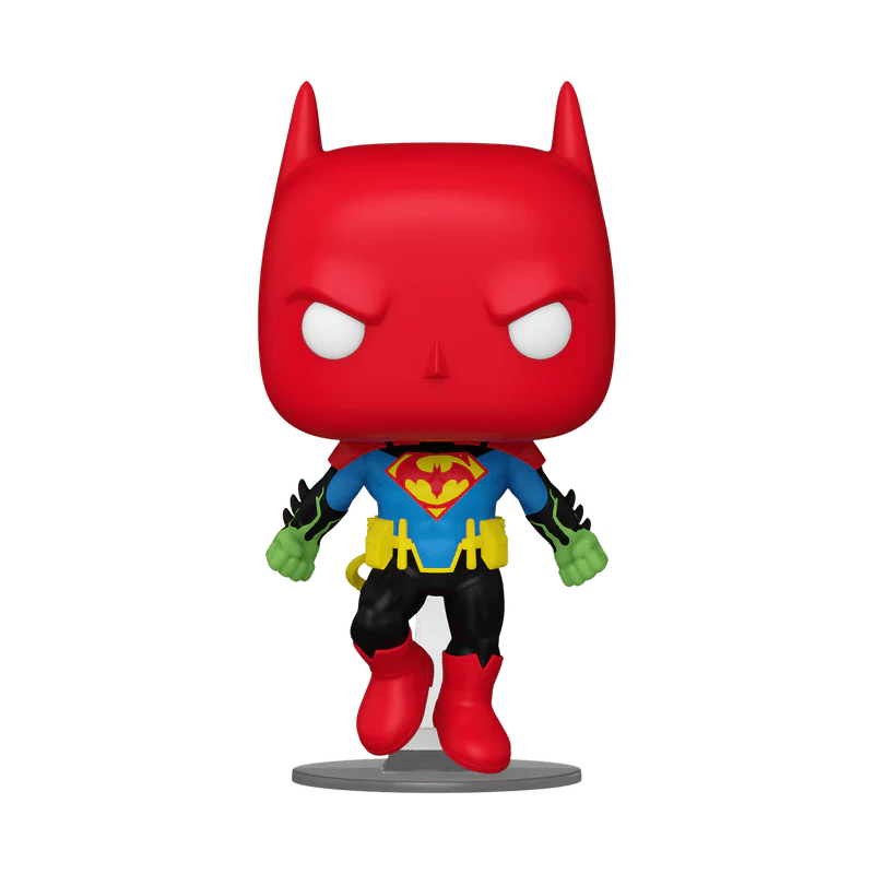 Funko Pop! Heroes: DC Comics - Batman Superman Fusion #506 2024 Summer Convention - Image 1