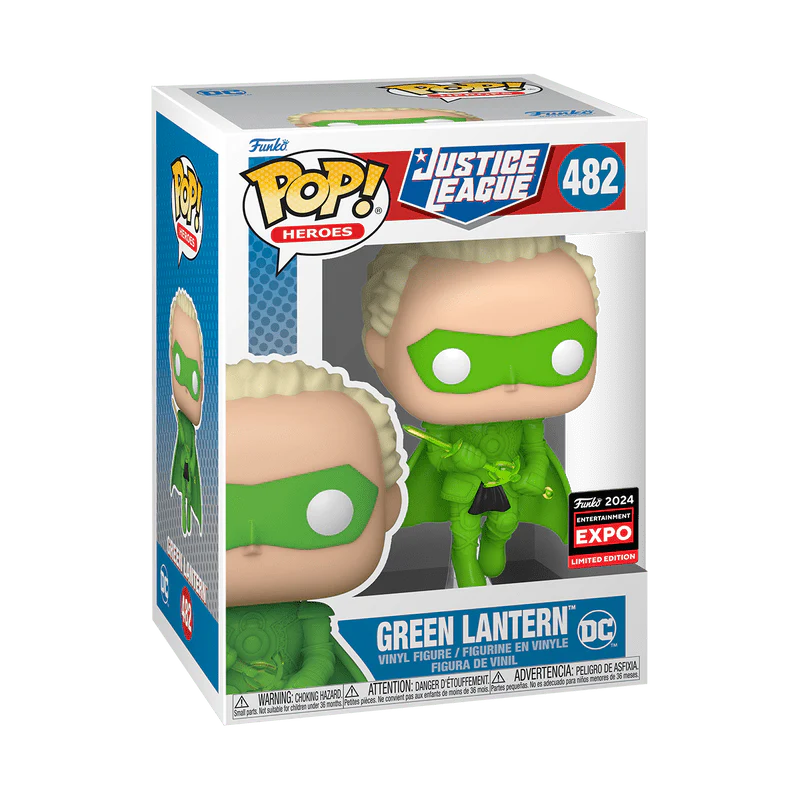Funko Pop! Heroes: DC Comics Justice League - Green Lantern Kingdom Come #482 2024 Limited Edition Entertainment Expo Shared Exclusive - Image 2