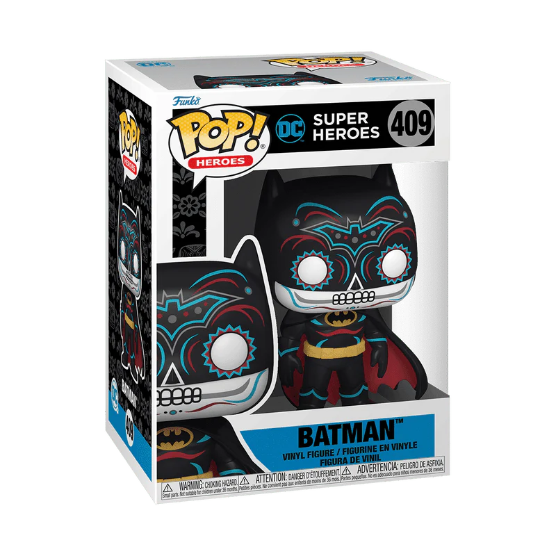 Funko Pop! Heroes: Dia De Los DC - Batman #409 - Image 1