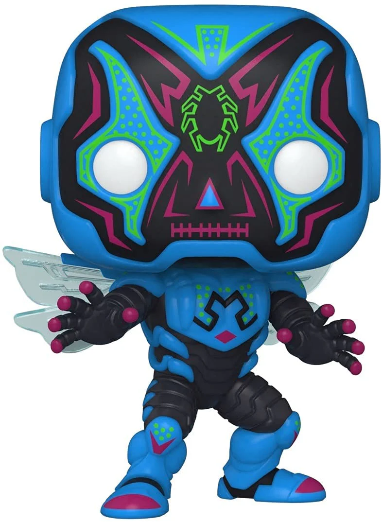 Funko Pop! Heroes: Dia De Los DC - Blue Beetle #410 - Image 1