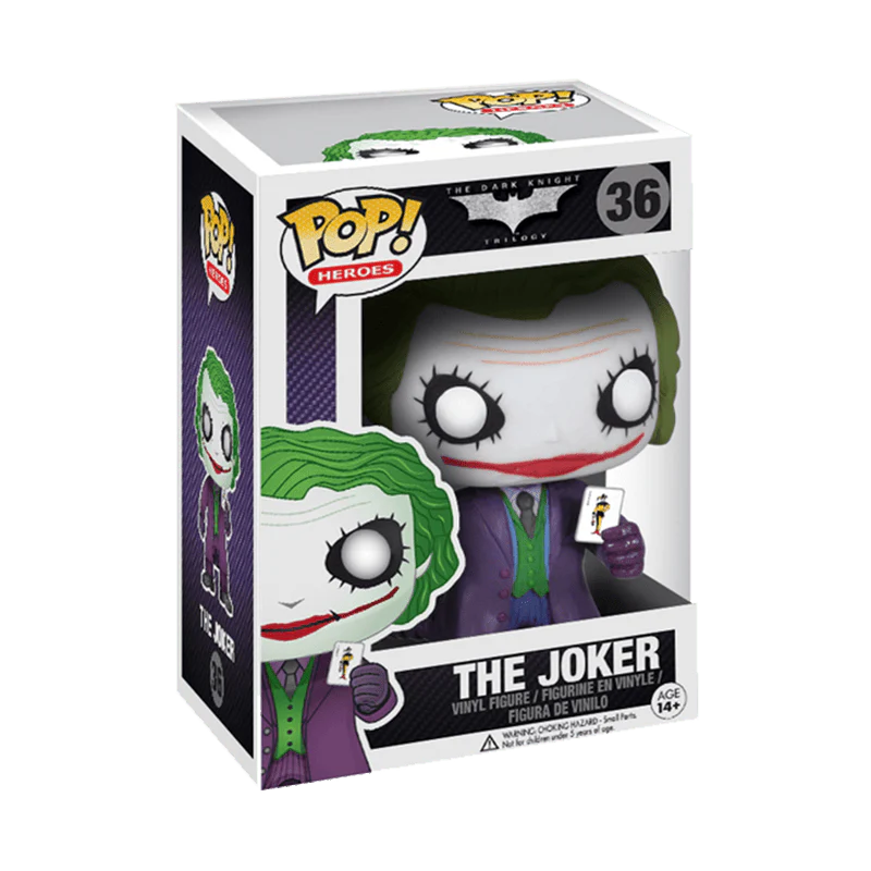 Funko Pop! Heroes: The Dark Knight - The Joker - Image 2