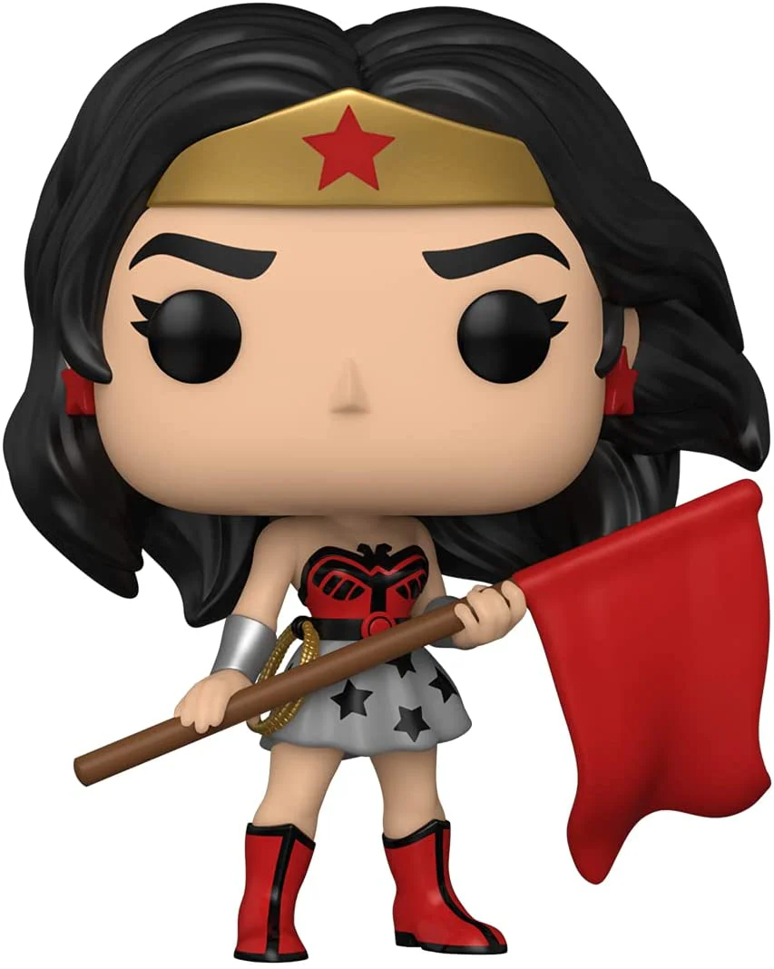 Funko Pop! Heroes: Wonder Woman 80th Anniversary - Red Son Wonder Woman #392 - Image 1