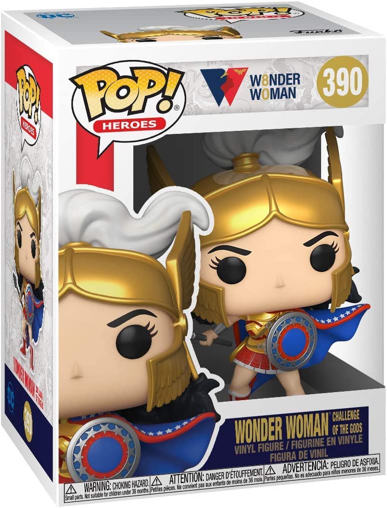 Funko Pop! Heroes: Wonder Woman 80th Anniversary - Challenge of the Gods #390 - Image 2