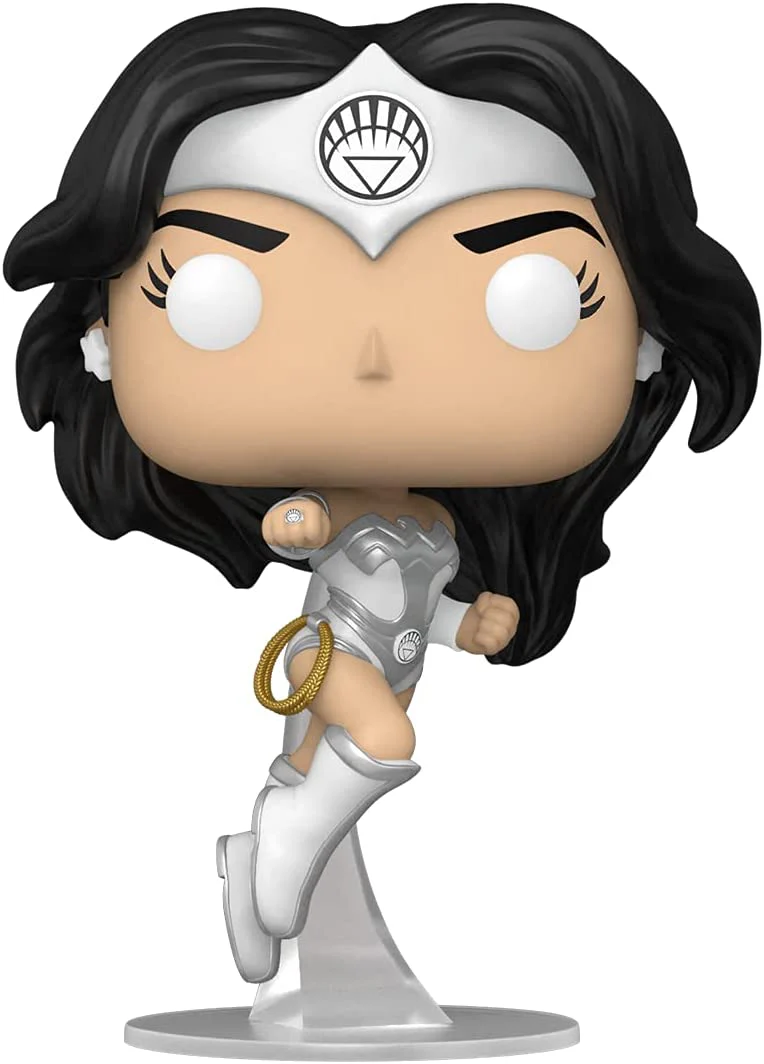 Funko Pop! Heroes: Wonder Woman 80th Anniversary - White Lantern Wonder Woman #423 - Image 1