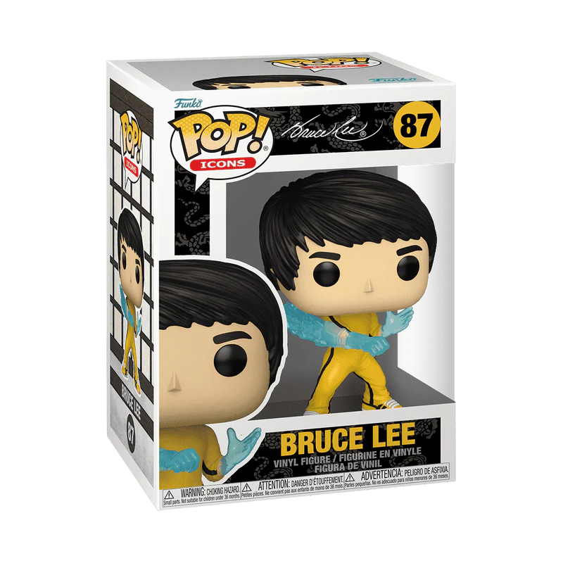 Funko Pop! Icons: Bruce Lee Be Water #87 - Image 2