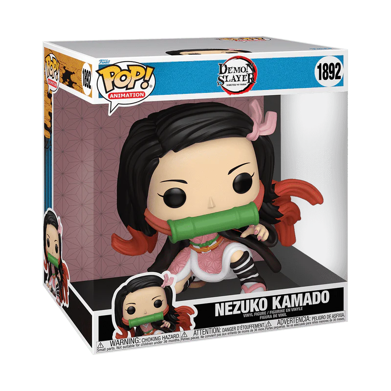 Funko Pop! Jumbo Animation: Demon Slayer: Kimetsu no Yaiba - Nezuko Kamado #1892 - Image 2