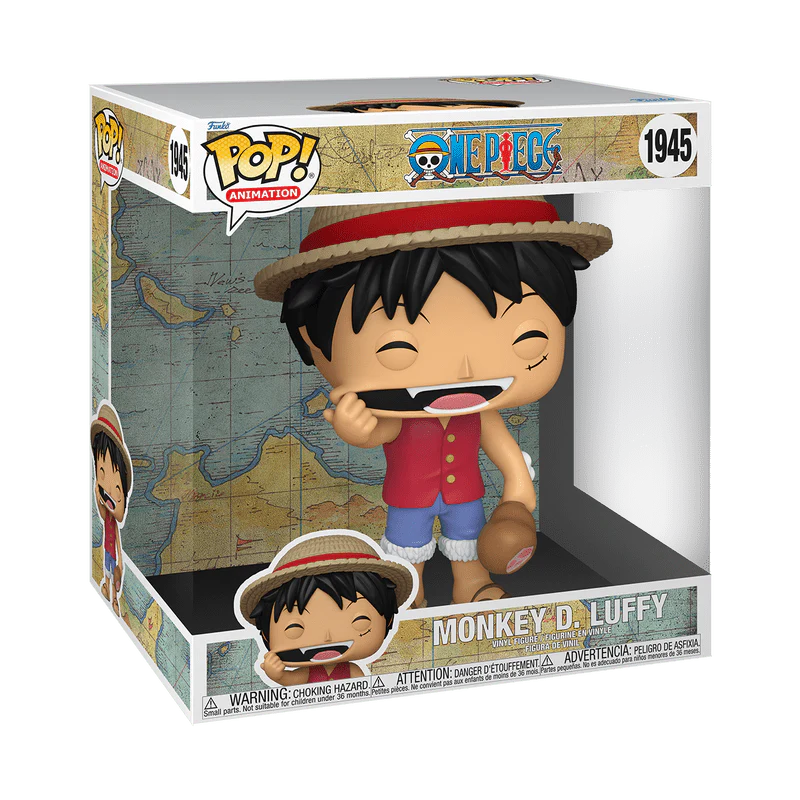 Funko Pop! Jumbo Animation: One Piece - Monkey D. Luffy with Meat #1945 - Image 2