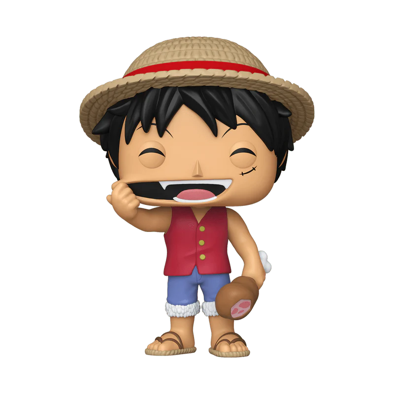 Funko Pop! Jumbo Animation: One Piece – Monkey D. Luffy with Meat #1945