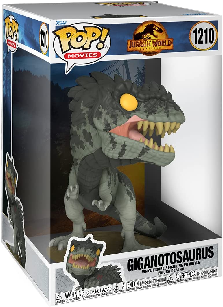 Funko Pop! Jumbo: Jurassic World Dominion - Giganotosaurus Vinyl Figure - Image 2