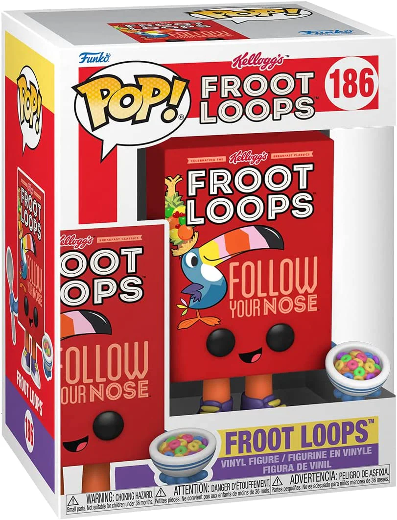 Funko Pop! Ad Icons: Kellogg's - Froot Loops Cereal Box - Image 2