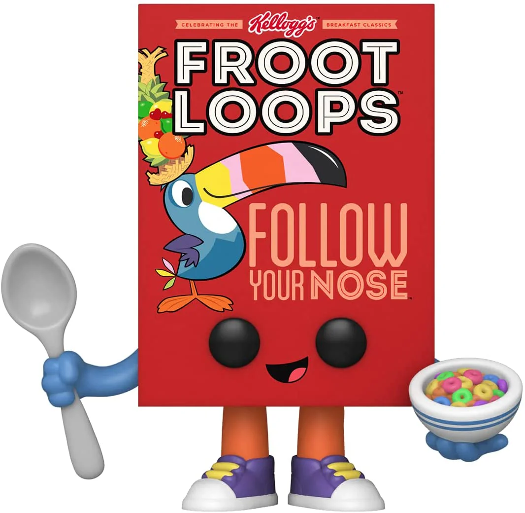 Funko Pop! Ad Icons: Kellogg's - Froot Loops Cereal Box - Image 1