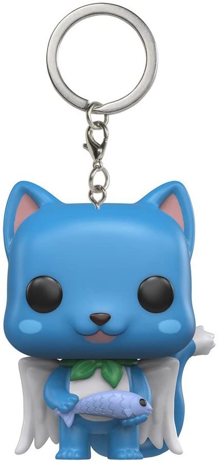 Funko Pop! Keychain Fairy Tail Happy Vinyl Figure - Image 1