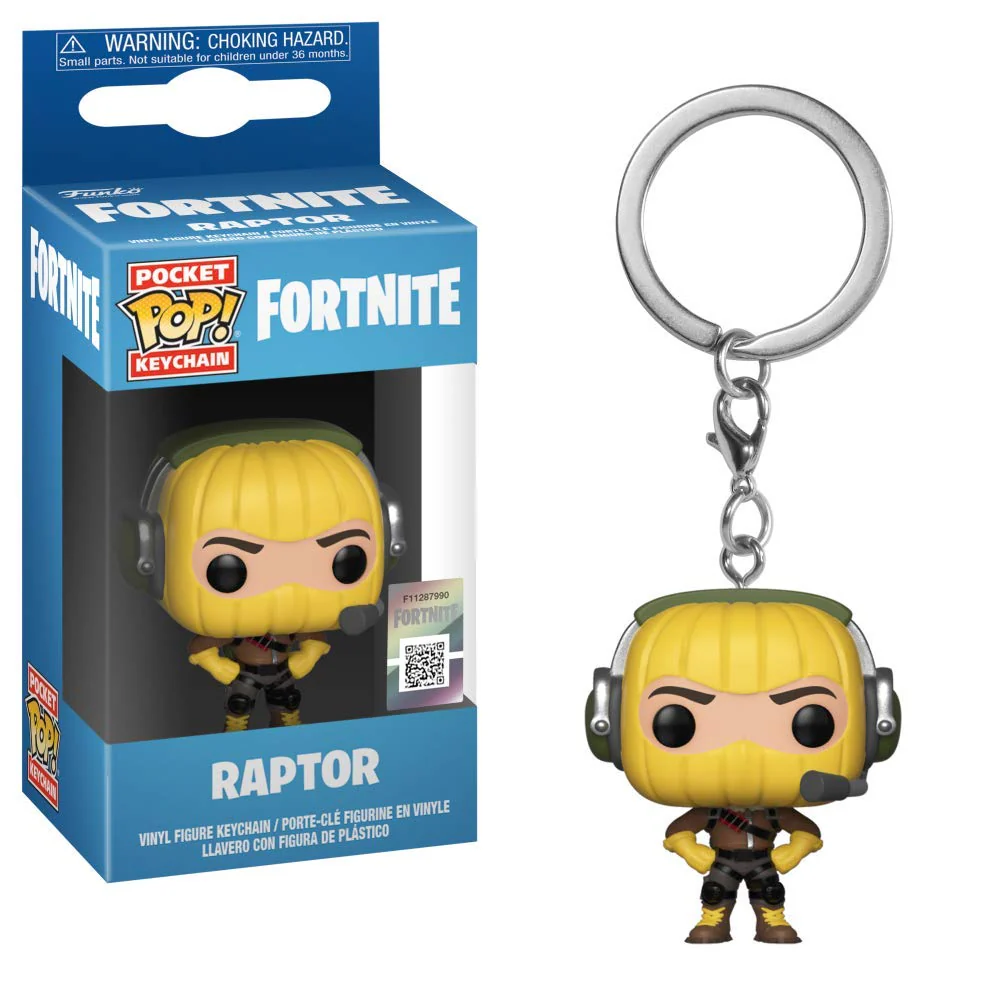 Funko Pop Keychain Fortnite – Raptor Vinyl Figure