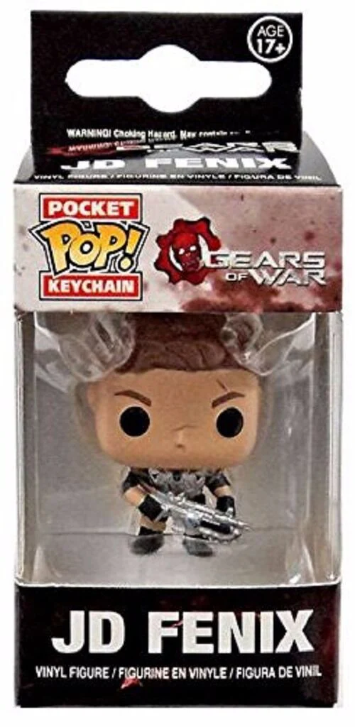 Funko Pop Keychain Gears Of War Jd Fenix Exclusive Figure Pocket Key Pop - Image 1