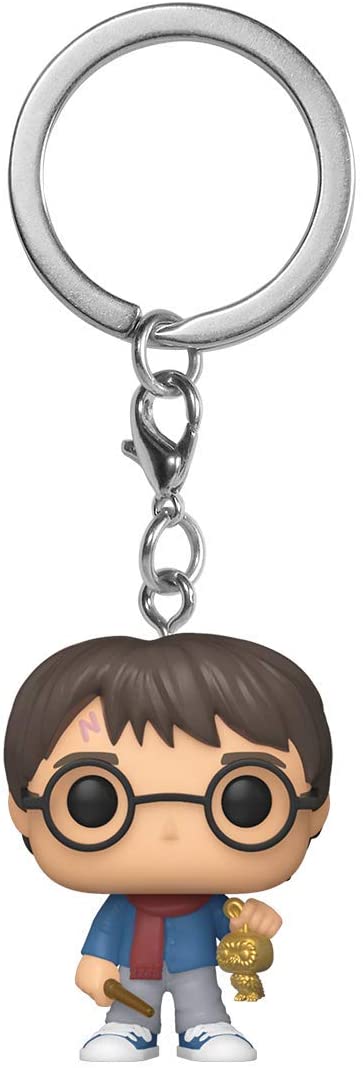 Funko Pop! Keychain: Harry Potter Holiday - Harry Potter Vinyl Figure - Image 1