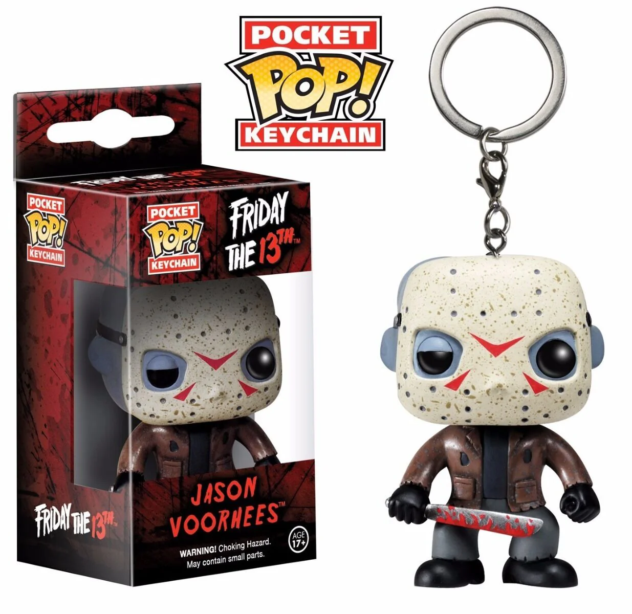 Funko Pop Keychain Horror: Friday The 13th - Jason Voorhees - Image 1