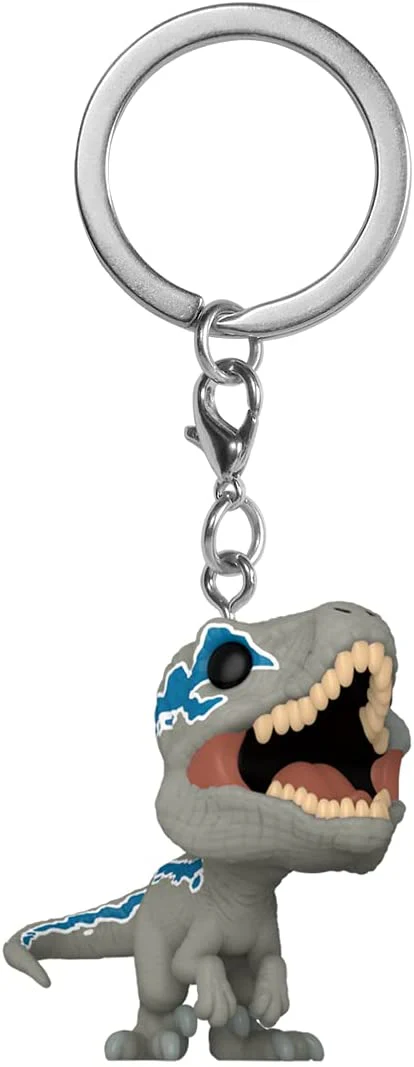 Funko Pop! Keychain: Jurassic World Dominion - Blue Vinyl Figure - Image 1