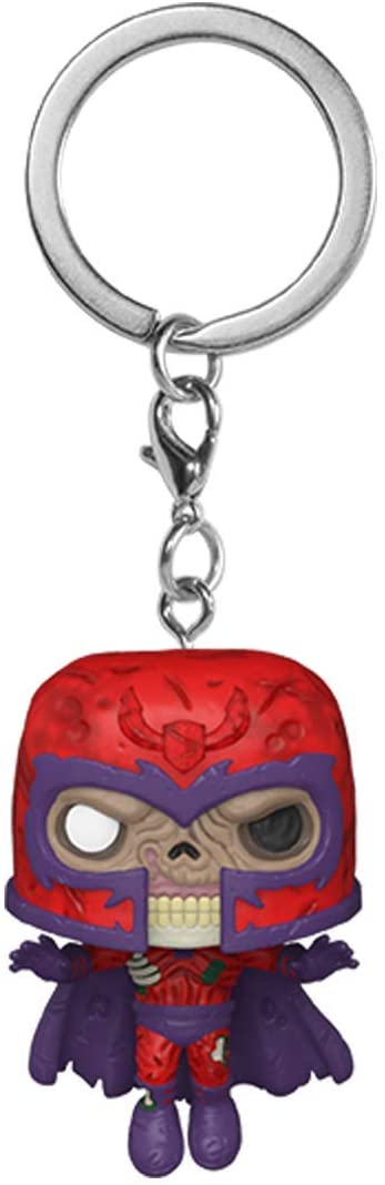 Funko Pop Keychain Marvel: Marvel Zombies - Magneto Vinyl Figure - Image 1