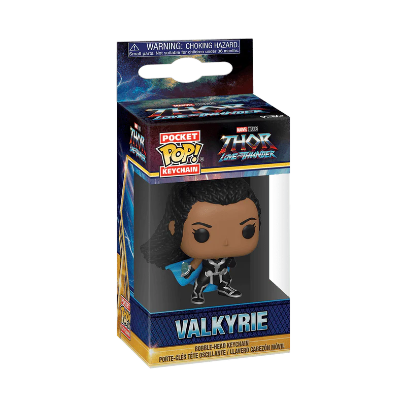 Funko Pop! Keychain: Marvel Studios Thor: Love and Thunder - Valkyrie - Image 2
