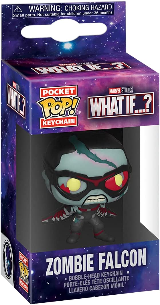 Funko Pocket Pop! Keychain: Marvel What If...? - Zombie Falcon - Image 2