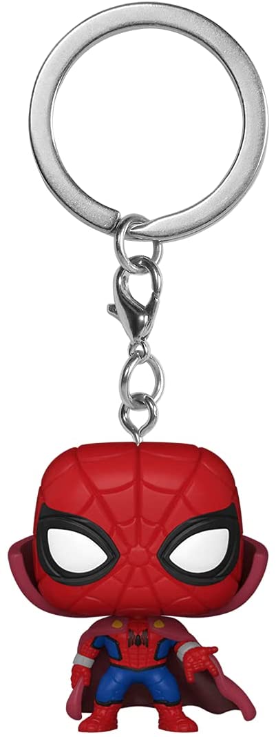 Funko Pop! Keychain Marvel What If? - Zombie Hunter Spidey Vinyl Figure - Image 1